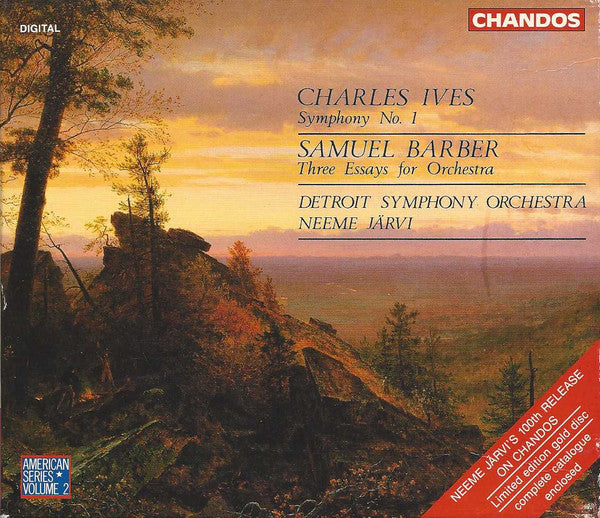 Ives - Charles Ives: Symphony No. 1 / Samuel Barber: 3 Essays for Orchestra (CD)