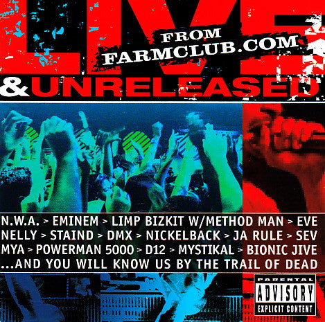 Live & Unreleased from Farmclub.com (CD)