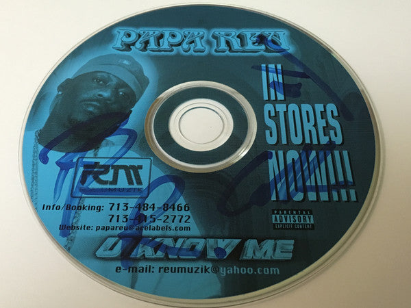 Papa Reu - U Know Me (CD)
