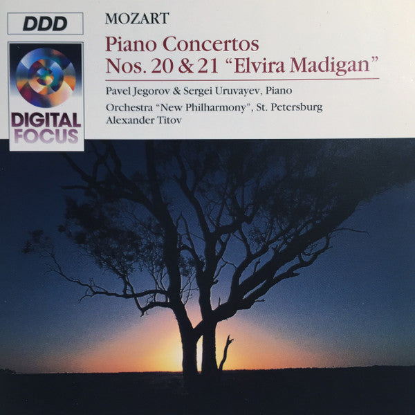 Wolfgang Amadeus Mozart / Pavel Egorov / Sergei Uryvaev / Alexander Titov / Orchestra "New Philharmony," St. Petersburg - Mozart: Piano Concertos Nos. 20 & 21 (CD)