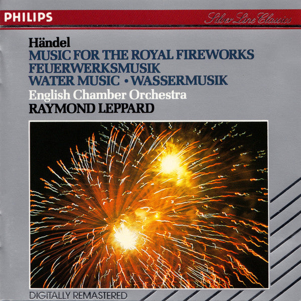 Georg Friedrich Handel / English Chamber Orchestra / Raymond Leppard - Fireworks Music / Water Music (CD)