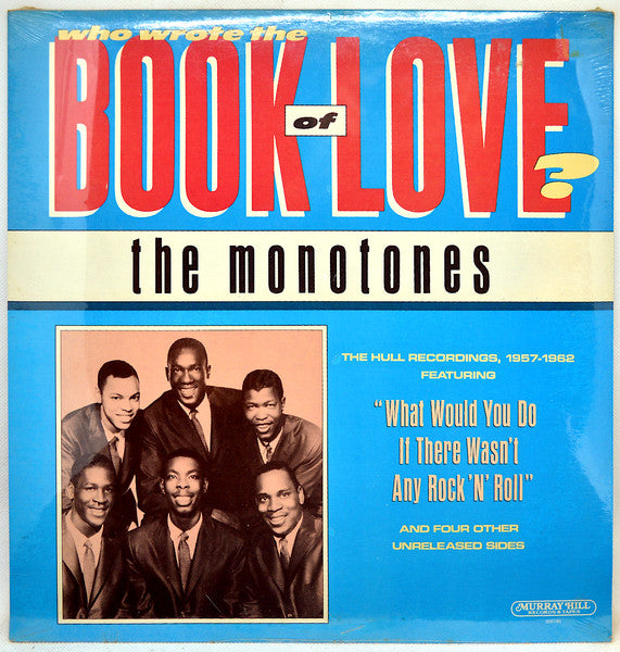 The Monotones - Who Wrote the Book of Love (CD)