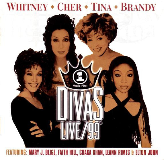 Whitney/Cher/Tina/Brandy - VH1 Divas Live '99 (CD)