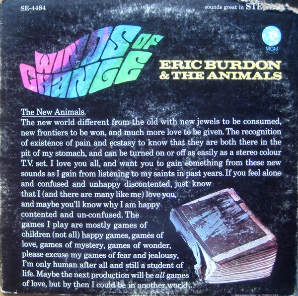 Eric Burdon & The Animals - Winds of Change (CD)