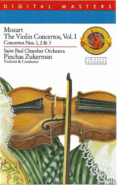 Wolfgang Amadeus Mozart / Pinchas Zukerman / The Saint Paul Chamber Orchestra - Esprit/Violinkonzerte 1-3 (CD)