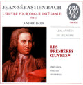 Johann Sebastian Bach / Andre Isoir - Bach 'The First Organ Works': Preludes Fugues Fifteen Chorales. (Grenzing Organ At Saint-Cyp (CD)