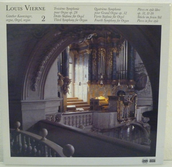 Louis Vierne / Gunther Kaunzinger - Vierne;Organ Symphonies V2 (CD)