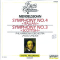 Mendelssohn - World of the Symphony 2: Symphonies 4 & 3 (CD)