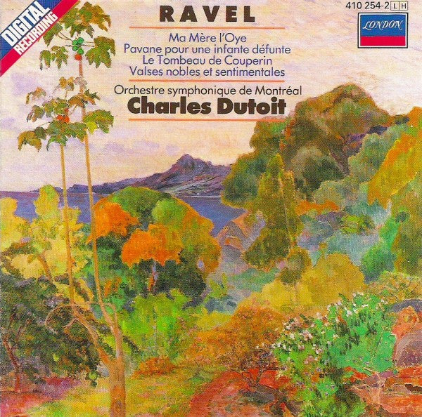 Ravel - Ravel: Ma Mere l'Oye; Pavane; Le Tombeau de Couperin; Valses (CD)