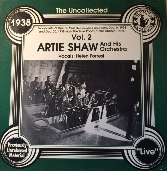 Artie Shaw And His Orchestra - 1938 Vol 2 (CD)