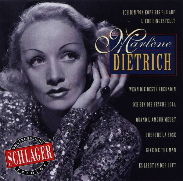 Marlene Dietrich - Unvergebliche Schlager Erfolge (CD)
