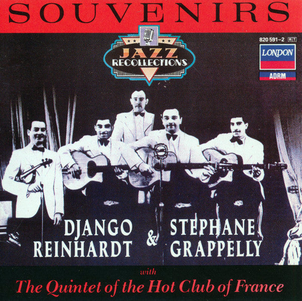 Django Reinhardt / Stephane Grappelli / Quintette Du Hot Club De France - Souvenirs (CD)
