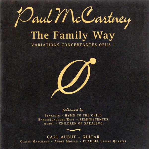 Paul McCartney / Carl Aubut / Claire Marchand / Andre Moisan / The Claudel String Quartet - Family Way/Children of Sarajev (CD)