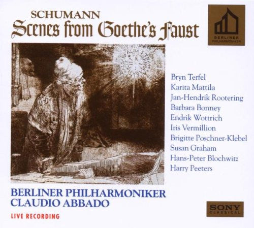 Robert Schumann / Berliner Philharmoniker / Claudio Abbado / Bryn Terfel / Karita Mattila / Jan-Hendrik Rootering / Barbara Bonney / Endrik Wottrich / Iris Vermillion / Brigitte Poschner-Klebel / Susan Graham / Hans Peter Blochwitz / Harry Peeters - Schum