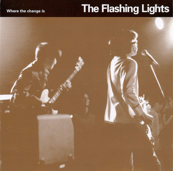 The Flashing Lights - Where the Change Is (CD)