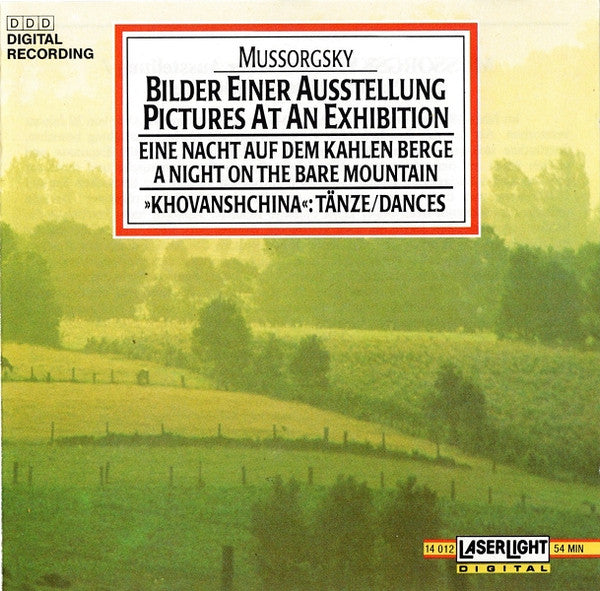 Mussorgsky - Mussorgsky: Pictures at an Exhibition (CD)