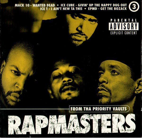 Rapmasters: From Tha Priority Vaults, Vol. 3 (CD)