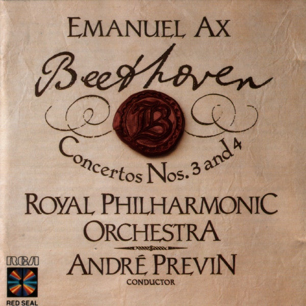 Beethoven - Beethoven: Piano Concertos Nos. 3 and 4 (CD)