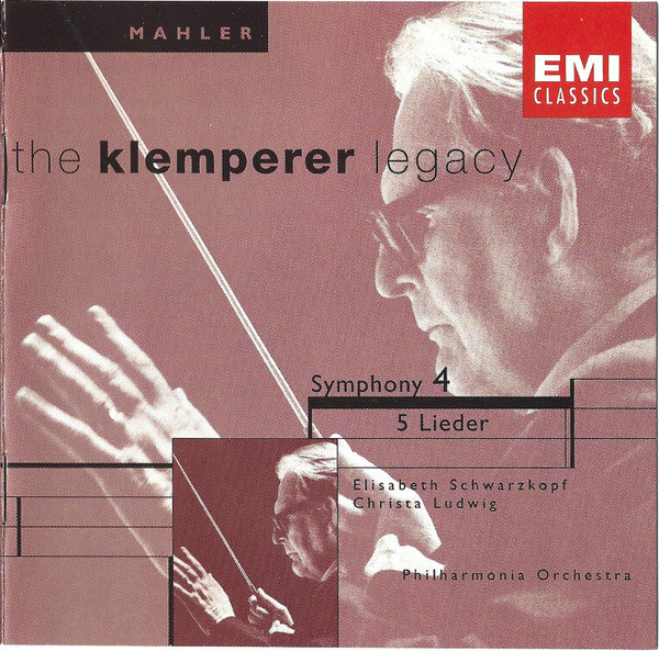 Mahler - Symphony 4 / Lieder (CD)
