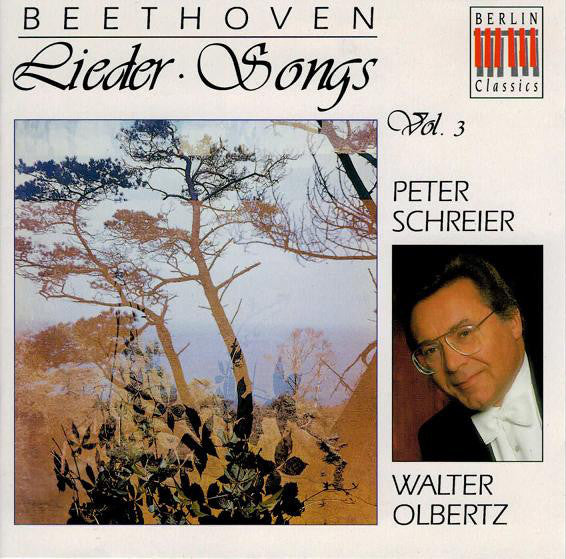 Ludwig Van Beethoven / Peter Schreier / Walter Olbertz - Lieder 3 (CD)