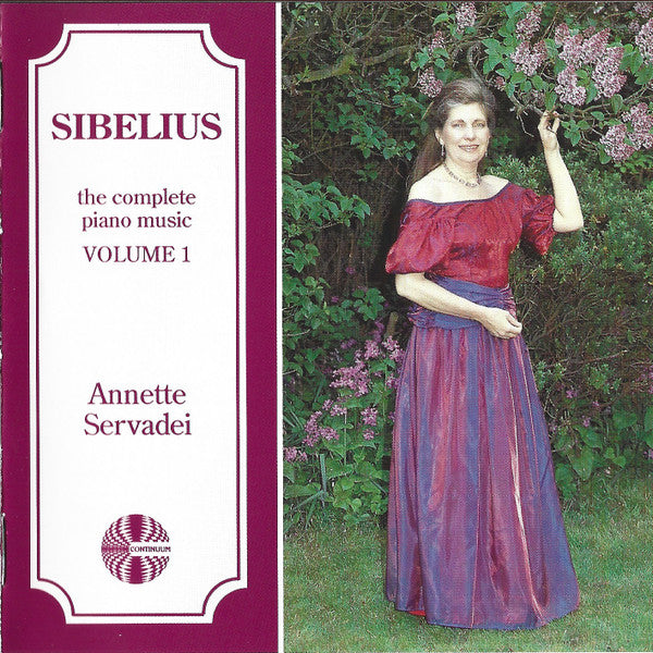 Annette Servadei / Jean Sibelius - Sibelius - Complete Piano Music Volume 1 - Annette Servadei (CD)
