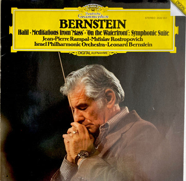 Leonard Bernstein / Leonard Bernstein / Jean-Pierre Rampal / Mstislav Rostropovich / Israel Philharmonic Orchestra - Bernstein Conducts Bernstein - (CD)
