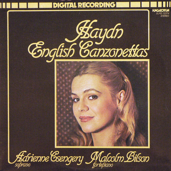 Joseph Haydn / Adrienne Csengery / Malcolm Bilson - English Canzonettas (CD)