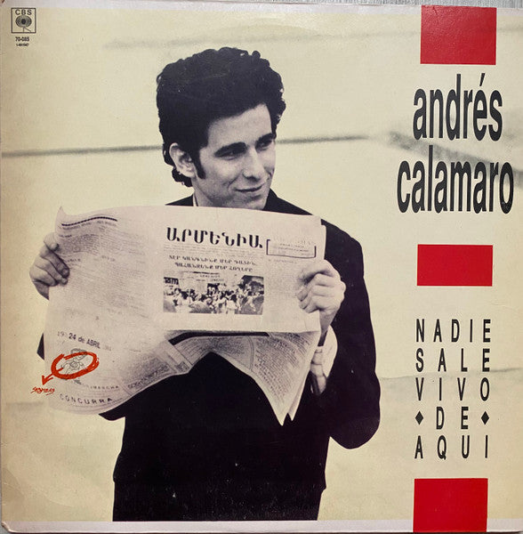 Andres Calamaro - Nadie Sale Vivo De Aqui (CD)