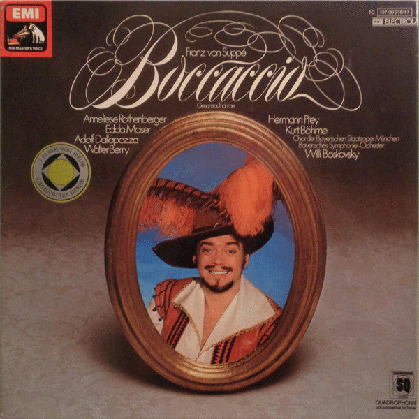 Franz von Suppe / Anneliese Rothenberger / Hermann Prey / Edda Moser / Kurt Bohme / Adolf Dallapozza / Walter Berry / Chor Der Bayerischen Staatsoper / Symphonie-Orchester Des Bayerischen Rundfunks / Willi Boskovsky - Suppé - Boccaccio (CD)