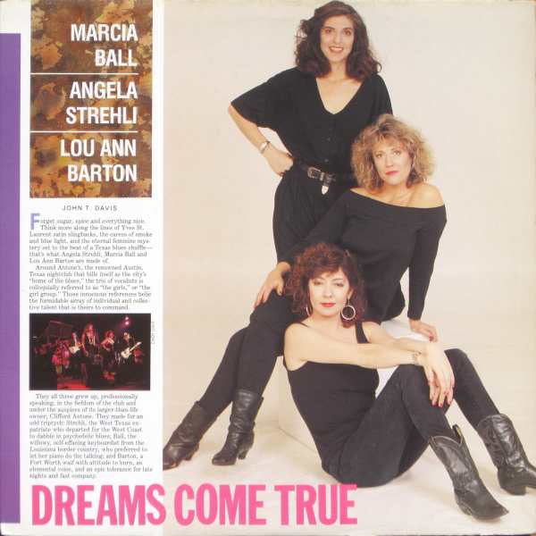 Marcia Ball / Angela Strehli / Lou Ann Barton - Dreams Come True (CD)