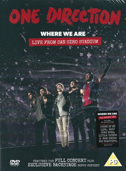 Where We Are: Live from San Siro Stadium (Blu-ray)