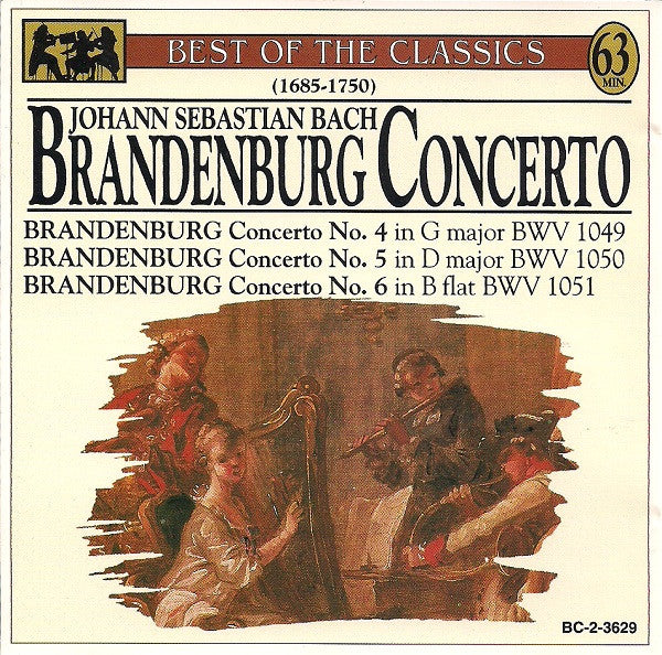 Bach - Bach: Brandenburg Concertos 4-6 (CD)