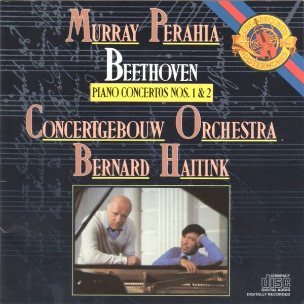 Steve Rogers / Murray Perahia / Concertgebouworkest / Bernard Haitink - Beethoven: Piano Concertos Nos. 1 & 2 (CD)