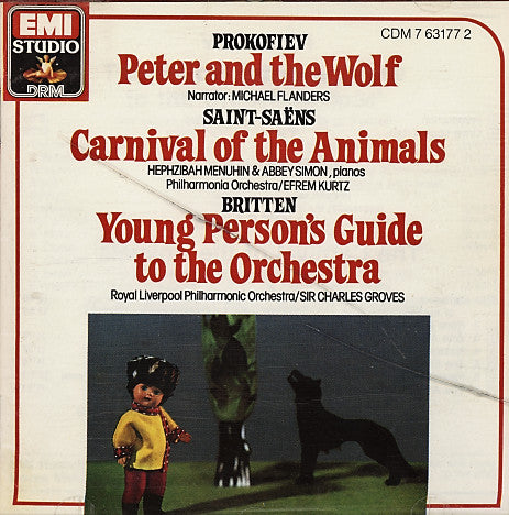 Saint-Saens - Prokofiev: Peter & The Wolf / Saint-Saëns: Carnival of the Animals / Britten: Young Person's Guide to the Orchestra (CD)