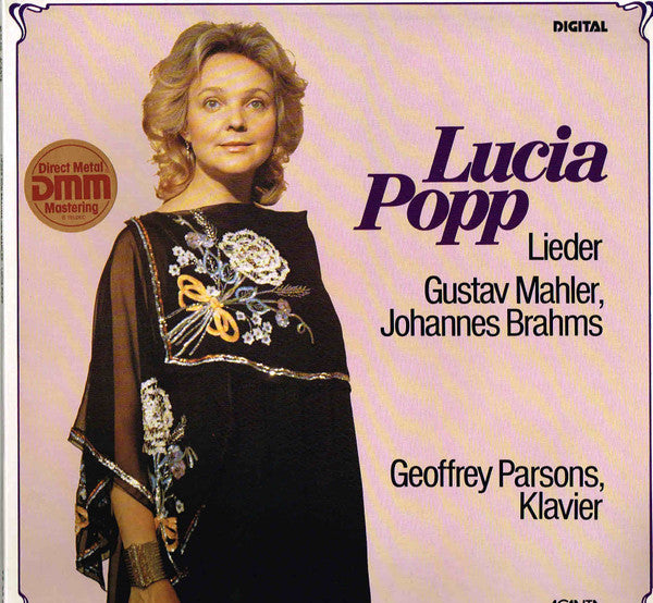 Lucia Popp / Gustav Mahler / Johannes Brahms / Geoffrey Parsons - Brahms & Mahler Lieder (CD)