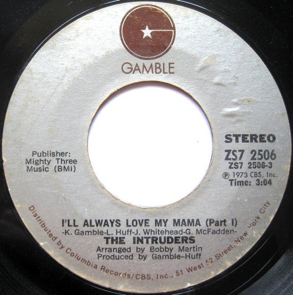 The Intruders - I'll Always Love My Mama (CD)