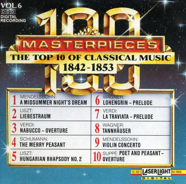 Mendelssohn - Top Ten of Classical Music, Vol. 6, 1842-1853 (CD)