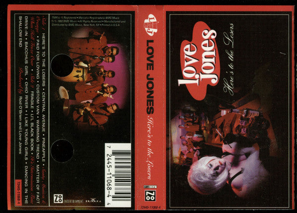 Love Jones - HERE'S TO THE LOSERS (CD)