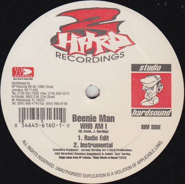 Beenie Man - Who Am I (CD)