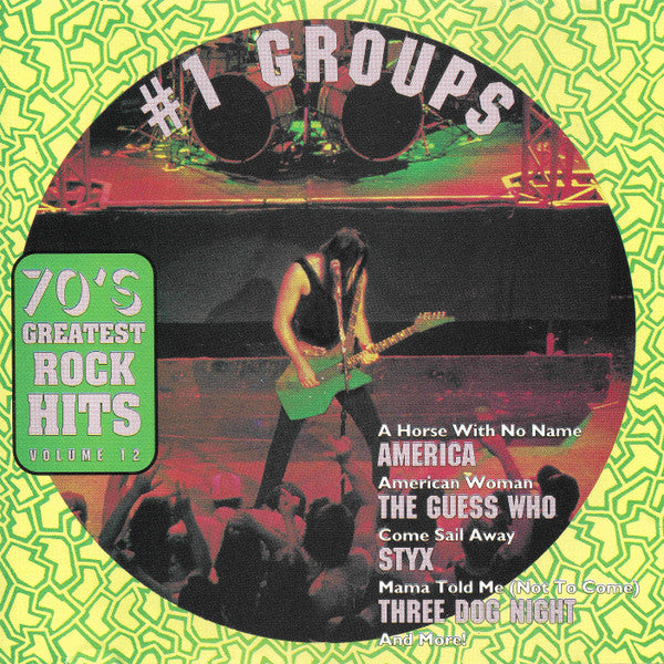 70's Greatest Rock Hits: #1 Groups Vol.12 (CD)