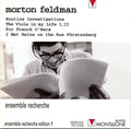 Morton Feldman / ensemble recherche - Routine Investigations / For Frank o'Hara (CD)