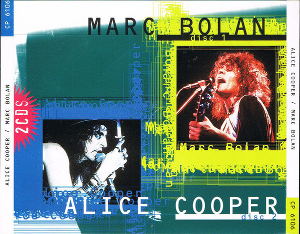 Marc Bolan / Alice Cooper - One Inch Rock (CD)