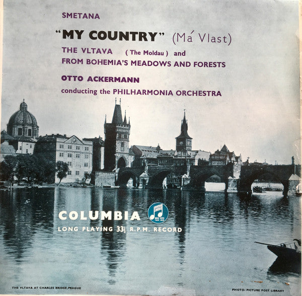 Bedrich Smetana / Otto Ackermann / Philharmonia Orchestra - Ma Vlast/ My country (CD)