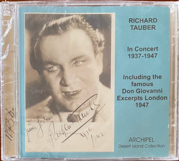 Richard Tauber - Tauber Richard-In Concert 1 (CD)