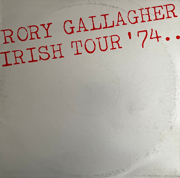Rory Gallagher - Irish Tour '74 (CD)