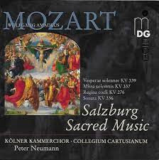 Wolfgang Amadeus Mozart / Kolner Kammerchor / Collegium Cartusianum / Peter Neumann - Salzburg Sacred Music (CD)