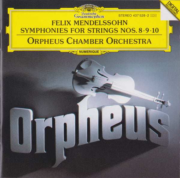 Mendelssohn - Mendelssohn: Symphonies for Strings Nos. 8, 9, 10 (CD)