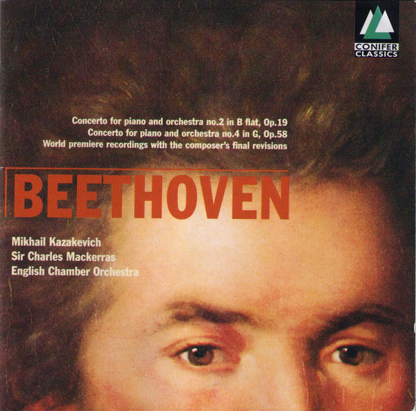 Ludwig van Beethoven / English Chamber Orchestra / Sir Charles Mackerras - Piano Concerti 2 & 4 (CD)