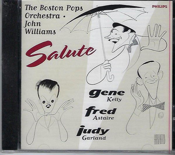Boston Pops Orchestra / John Williams - The Boston Pops Orchestra and John Williams Salute Gene Kelly, Fred Astaire, and Judy Garland (CD)