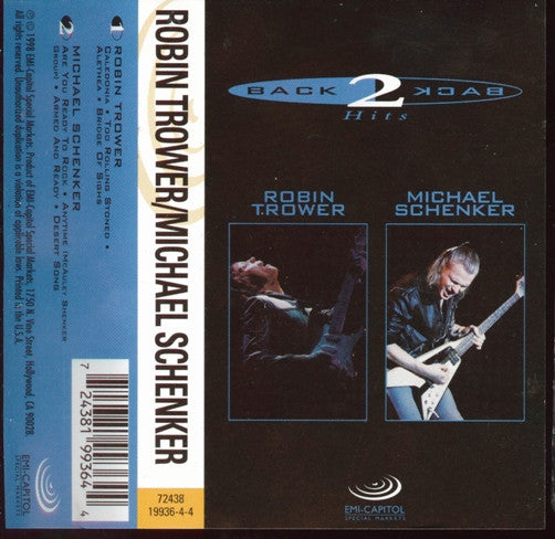 Robin Trower / Michael Schenker - Back to Back Hits (CD)